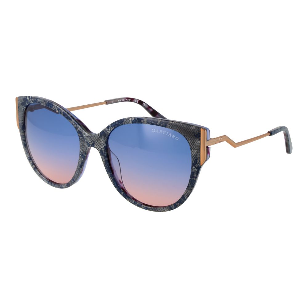 Lunettes de soleil Marciano by Guess bleues pour femme