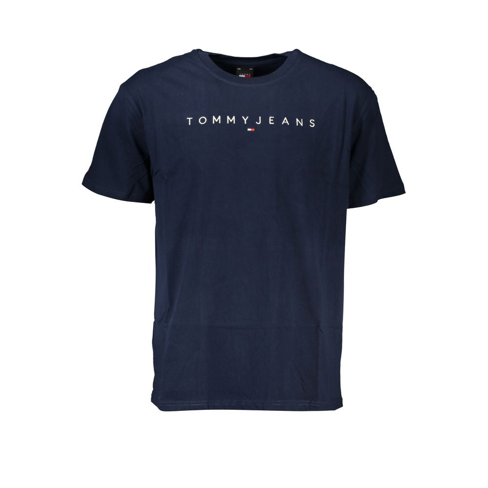 T-shirt en coton bleu Tommy Hilfiger