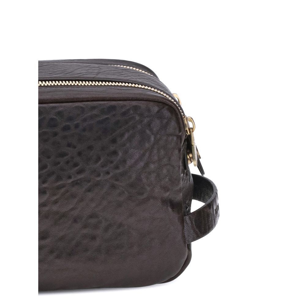 Trousse de beauté en cuir Brunello Cucinelli