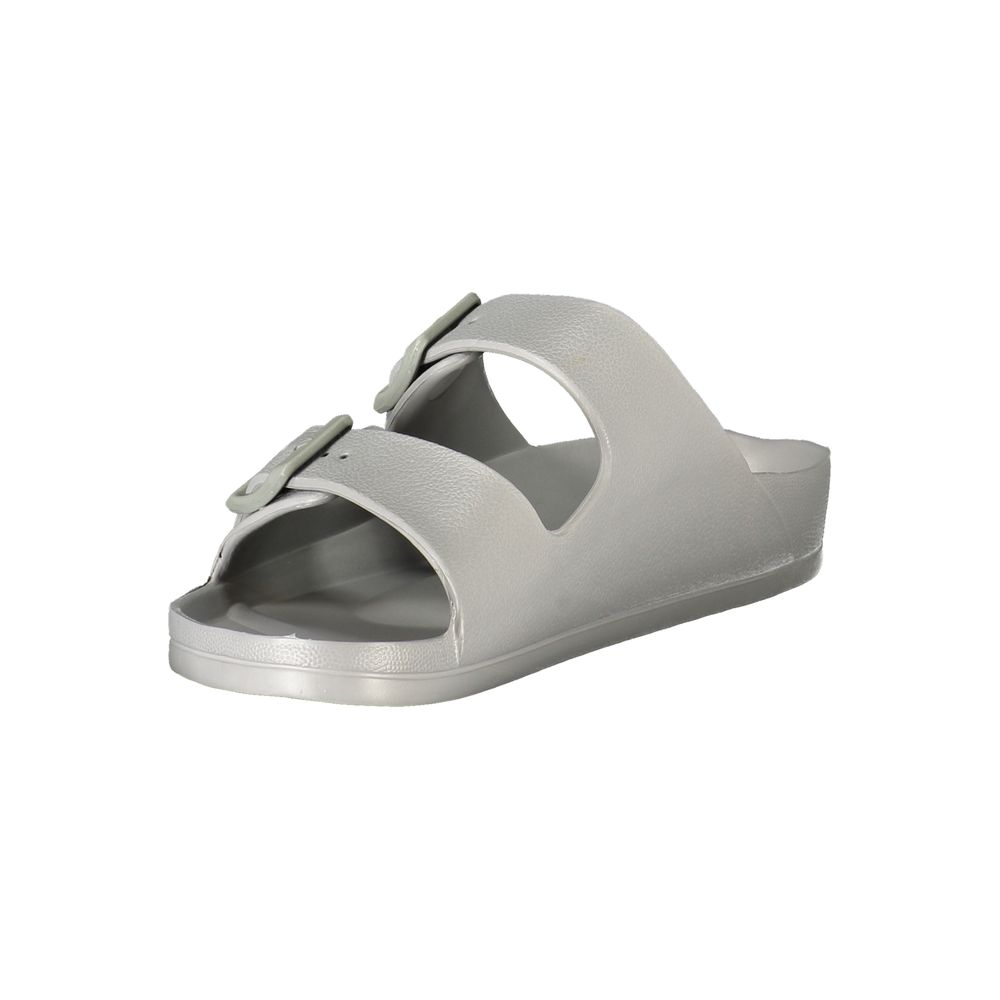 Sandale en plastique gris pour femme, Norvège 1963