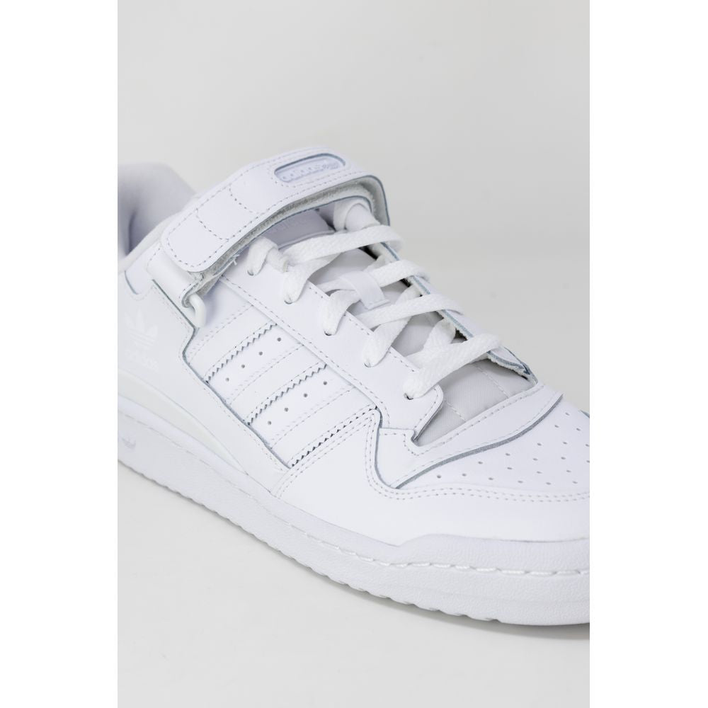 Baskets Adidas en cuir blanc