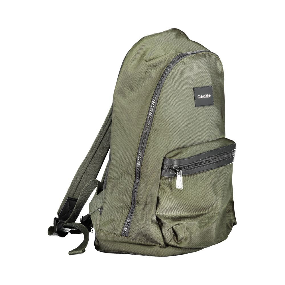 Sac à dos en polyester vert Calvin Klein