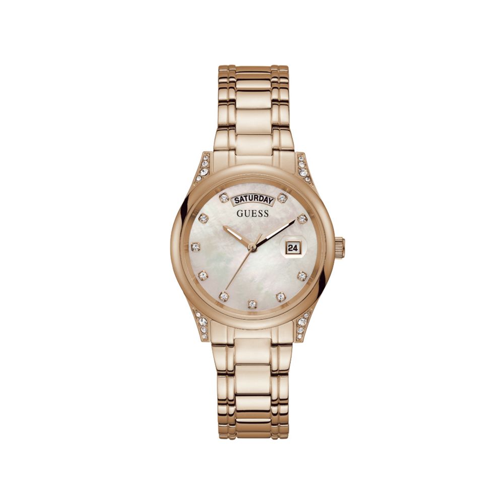Montre Guess multicolore en acier inoxydable