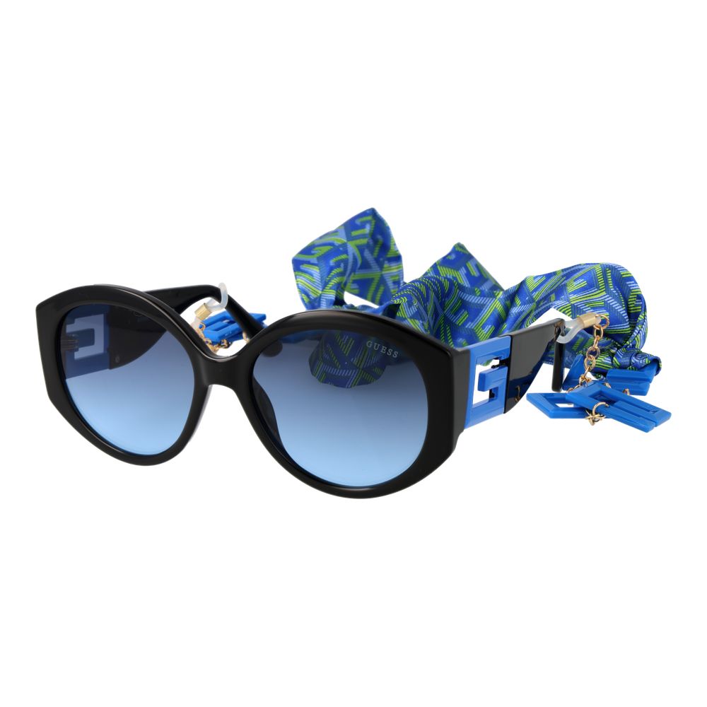 Lunettes de soleil Guess noires pour femmes