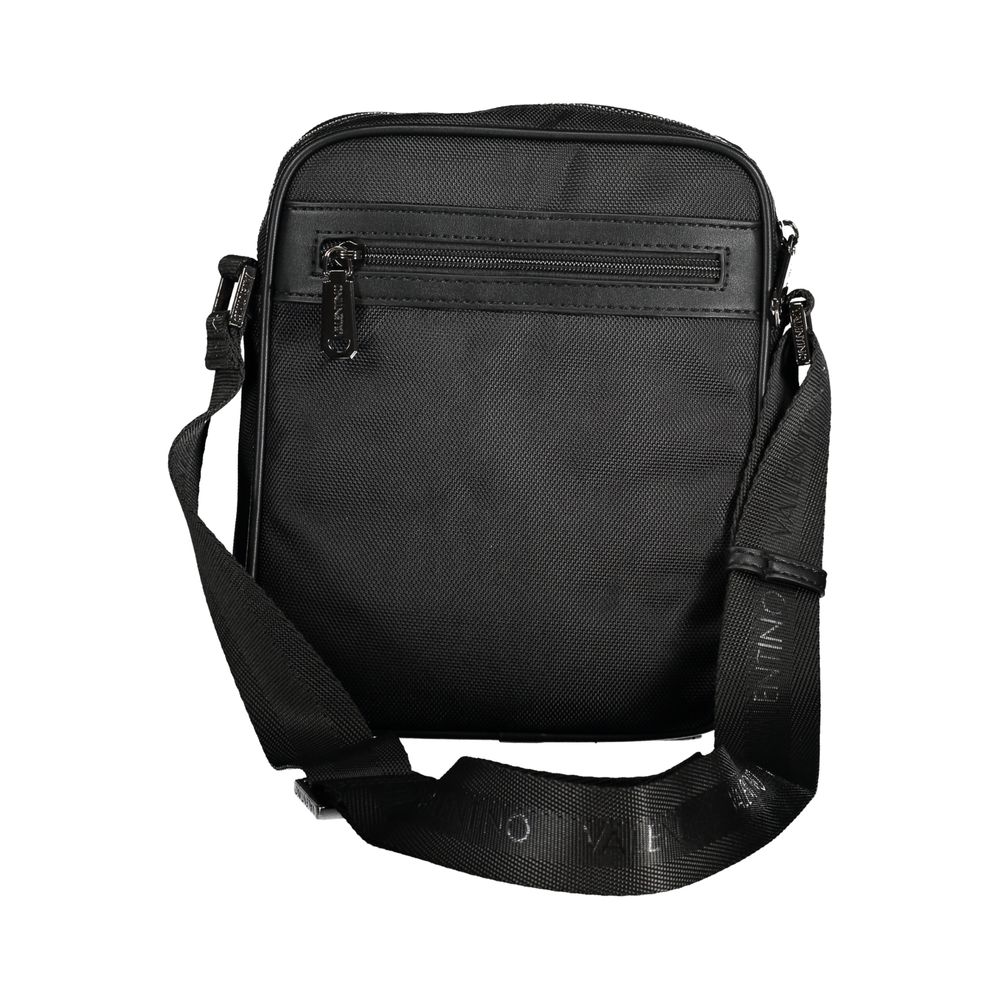 Sac à bandoulière en polyester noir Mario Valentino