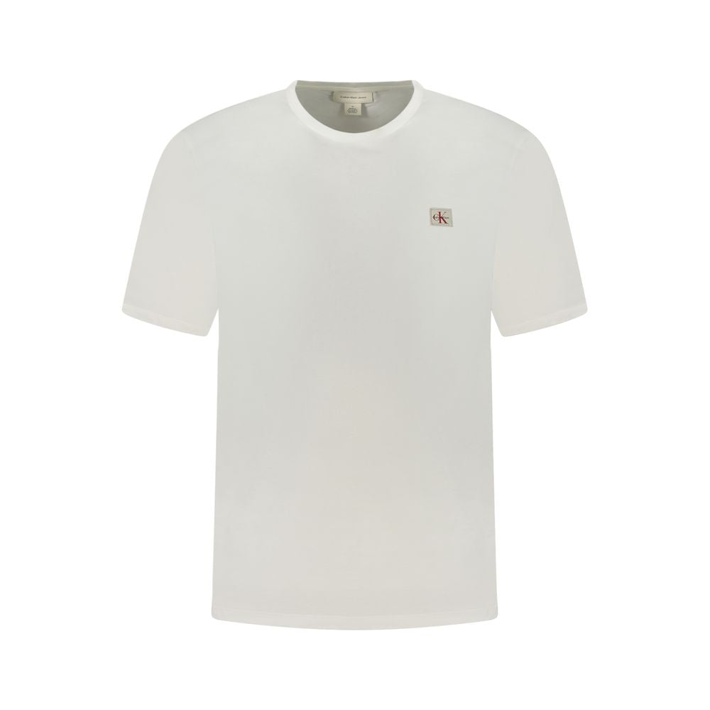 T-shirt homme en coton blanc Calvin Klein