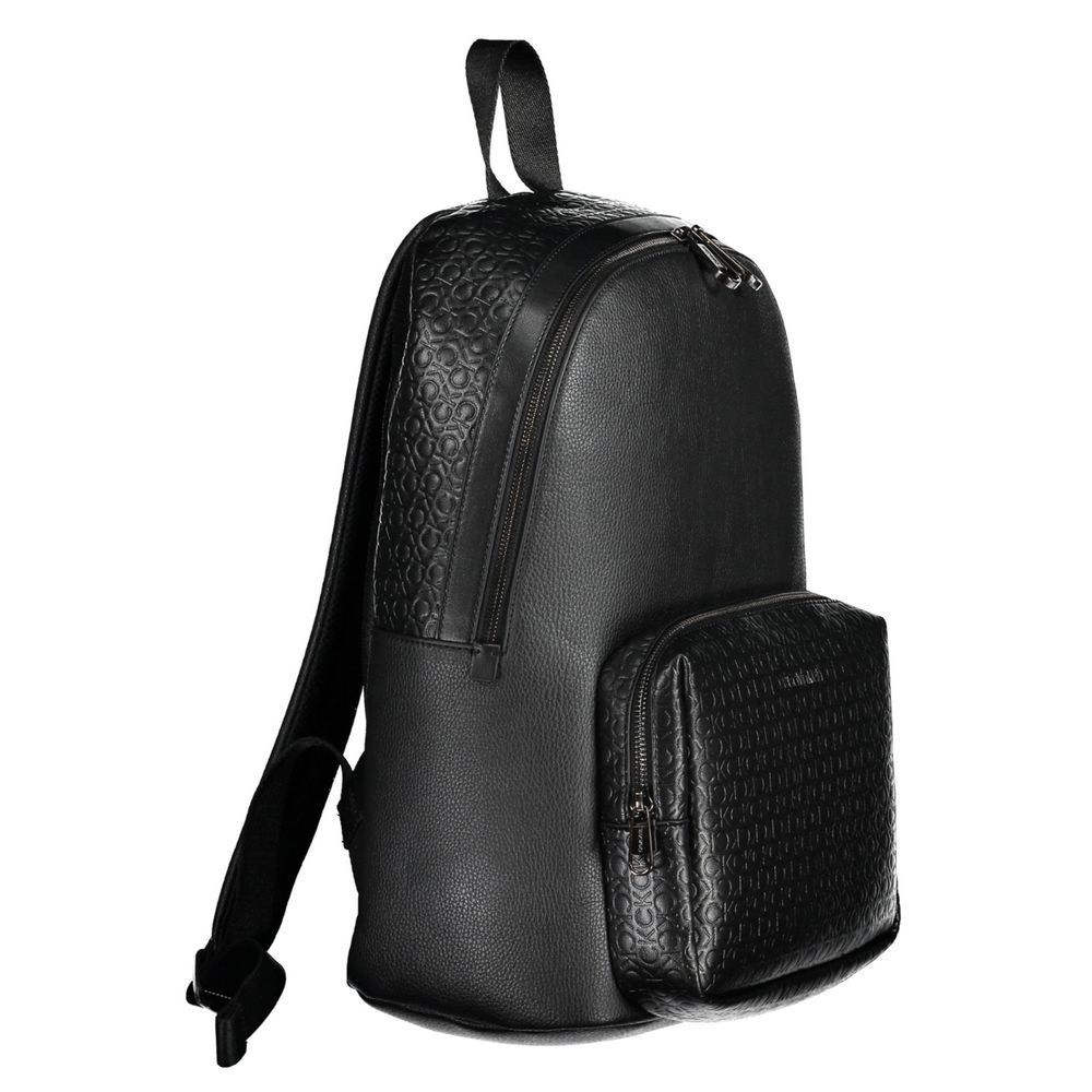 Sac à dos en polyester noir Calvin Klein