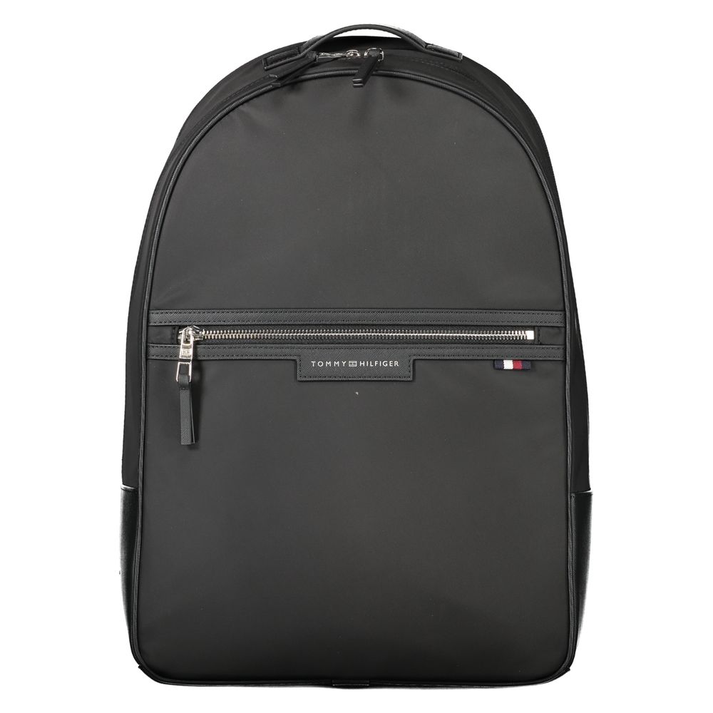 Sac à dos en polyester noir Tommy Hilfiger