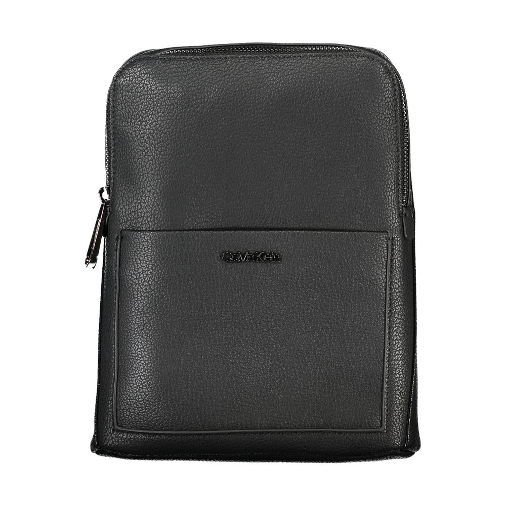 Sac à bandoulière en polyester noir Calvin Klein