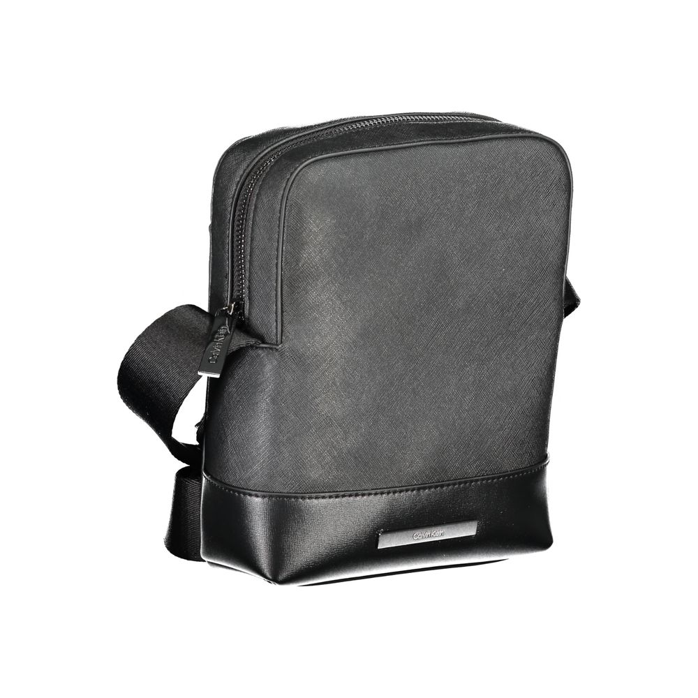 Sac à bandoulière en polyester noir Calvin Klein