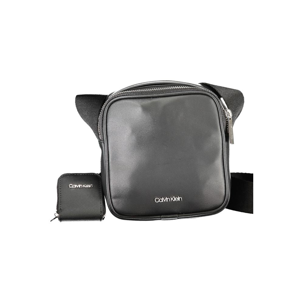 Sac à bandoulière en polyester noir Calvin Klein