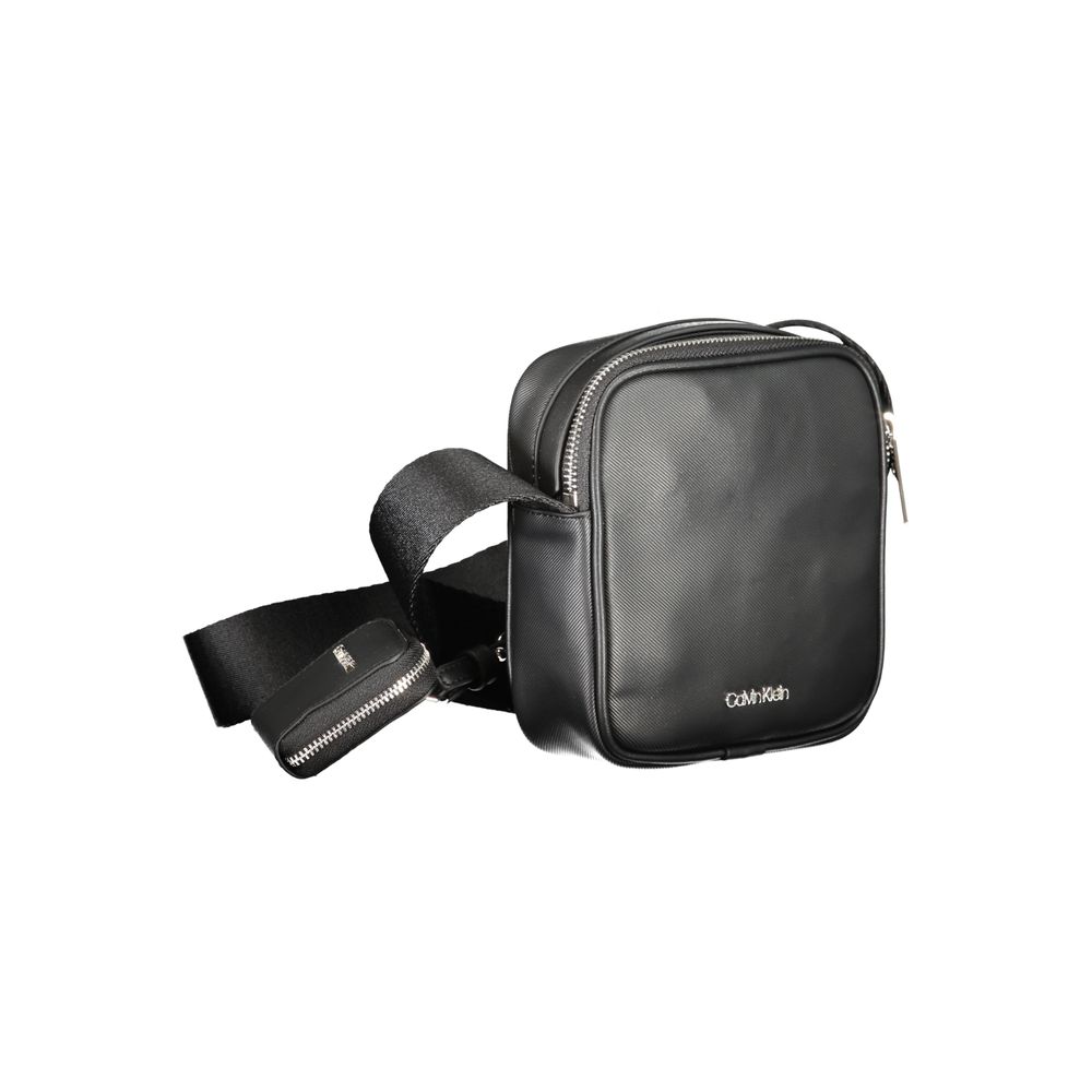 Sac à bandoulière en polyester noir Calvin Klein