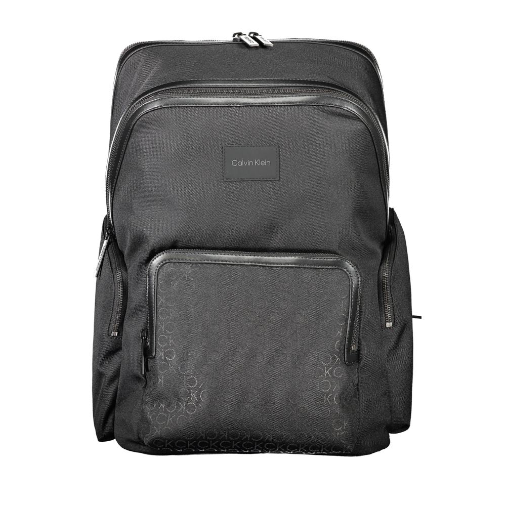 Sac à dos en polyester noir Calvin Klein