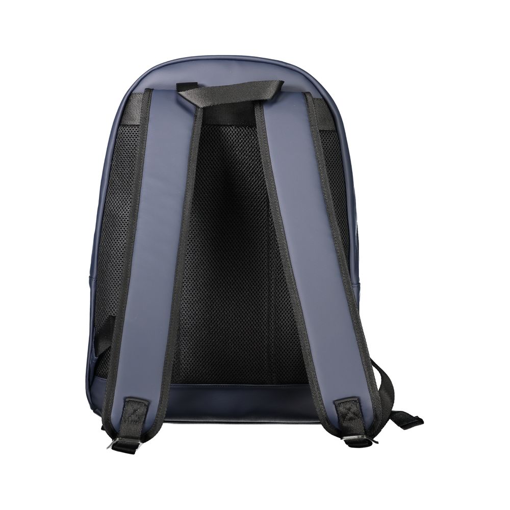 Sac à dos en polyéthylène bleu Tommy Hilfiger