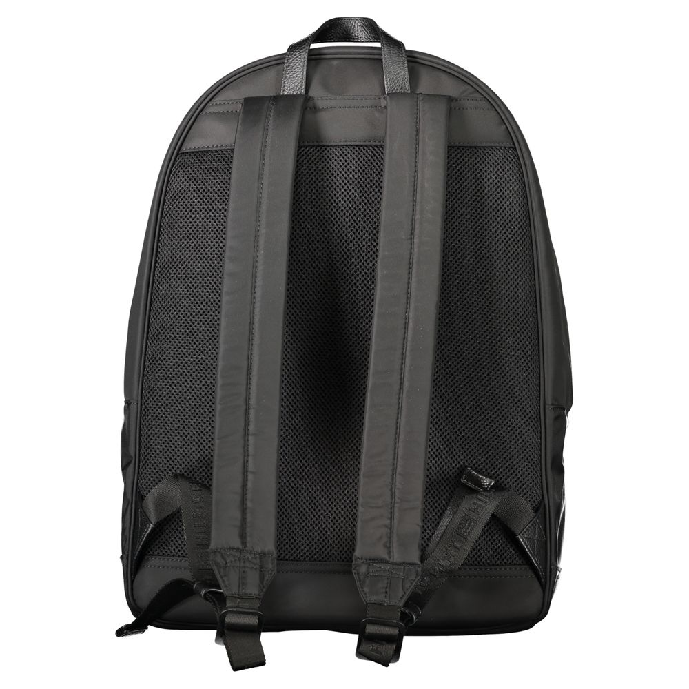 Sac à dos en polyester noir Tommy Hilfiger