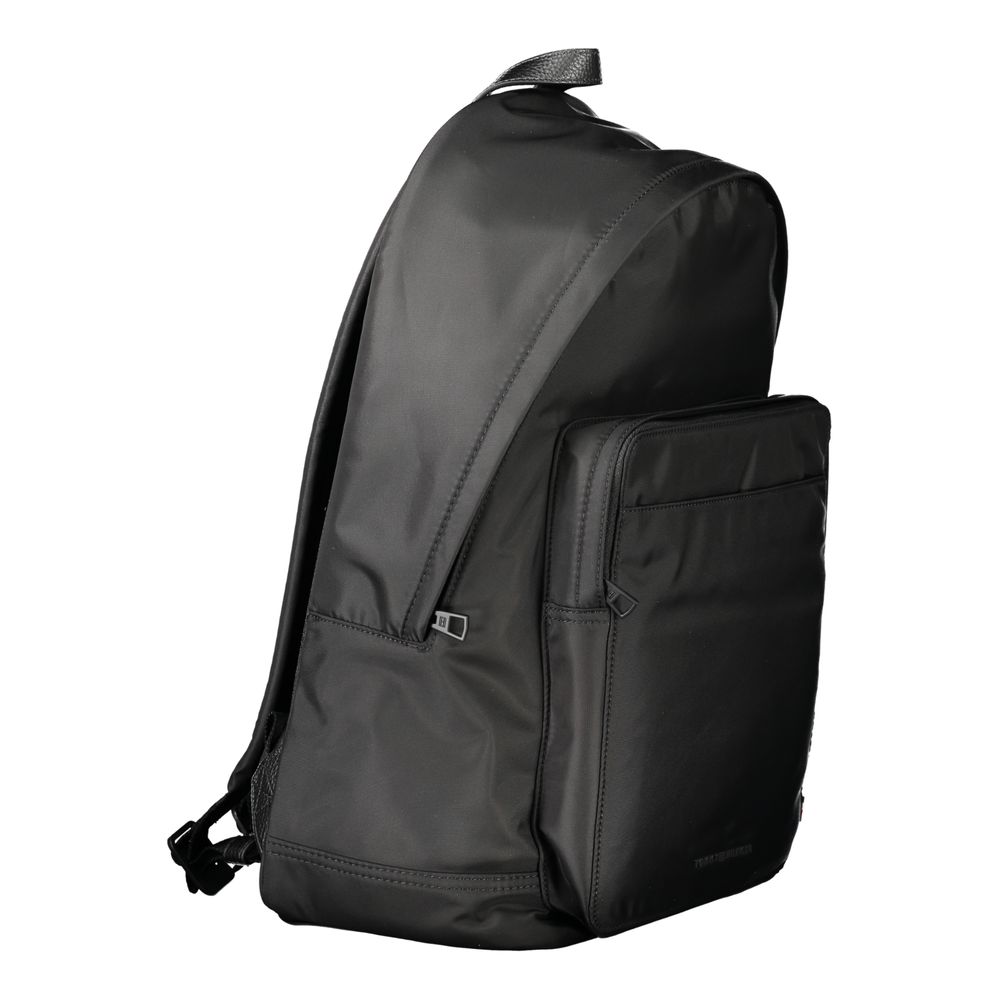 Sac à dos en polyester noir Tommy Hilfiger