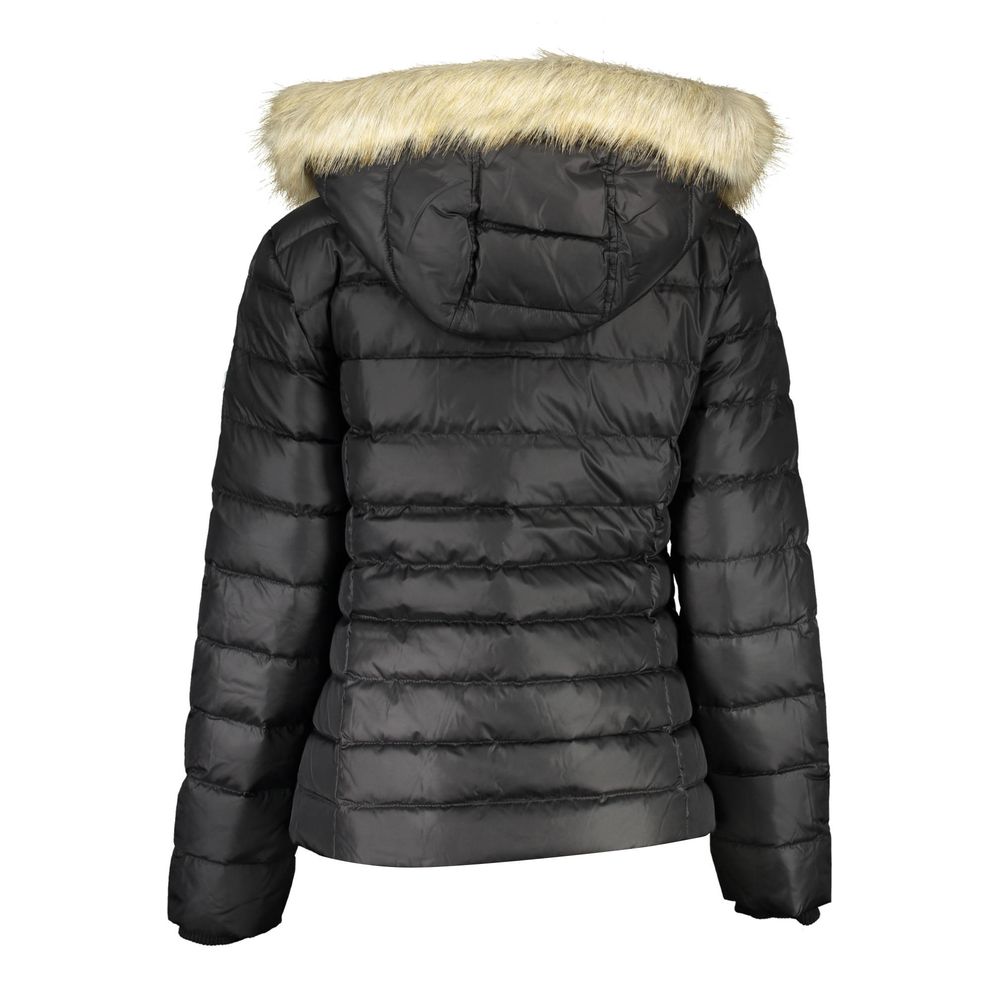Vestes et manteaux en polyester noir Tommy Hilfiger