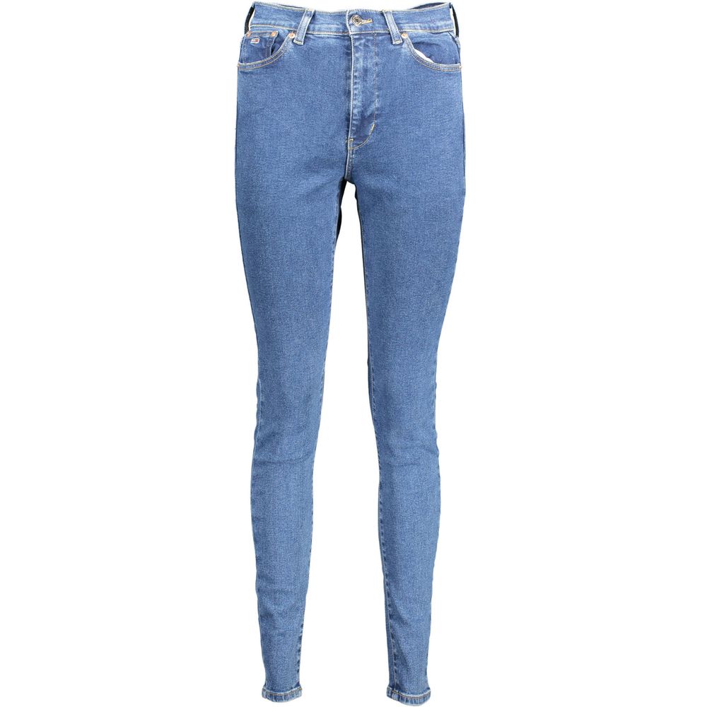 Jean et pantalon en coton bleu Tommy Hilfiger