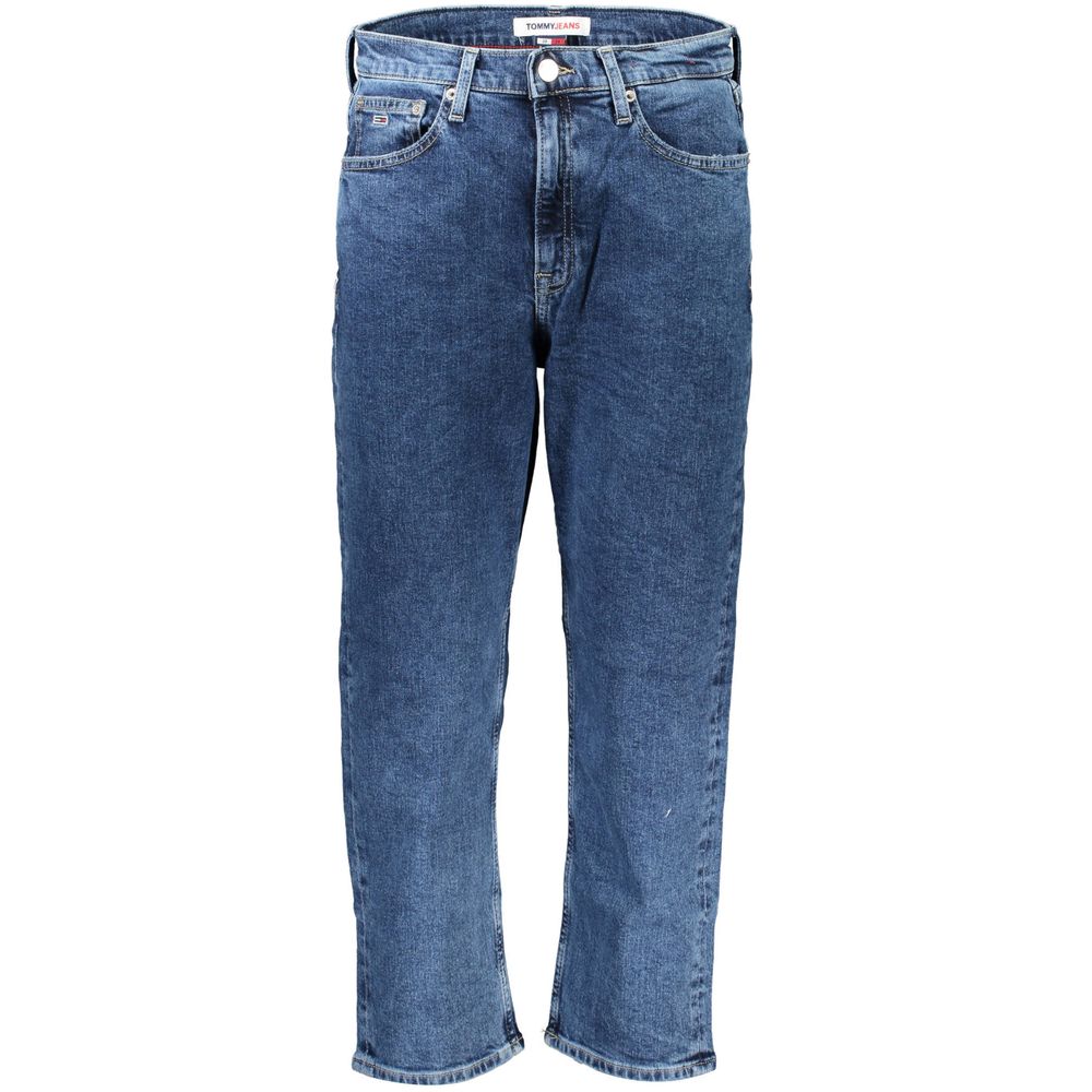 Jean et pantalon en coton bleu Tommy Hilfiger