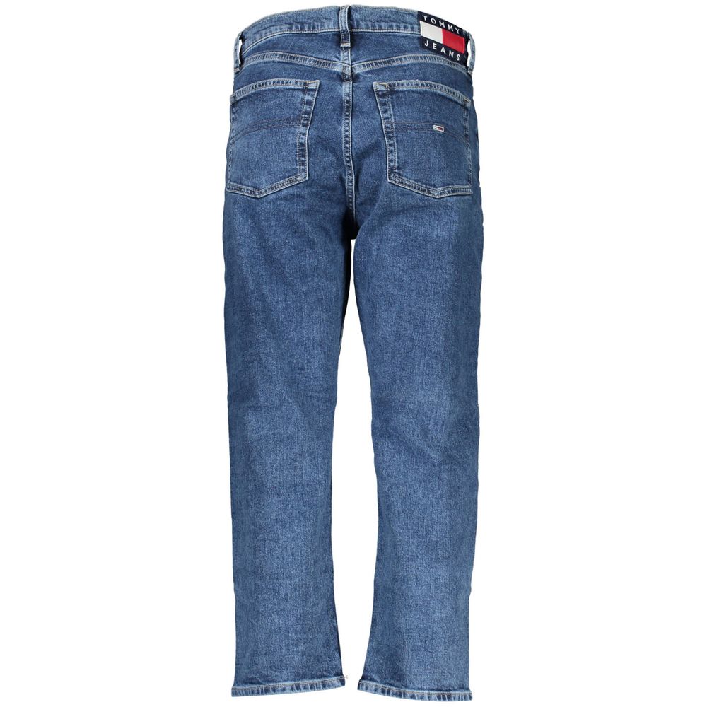 Jean et pantalon en coton bleu Tommy Hilfiger