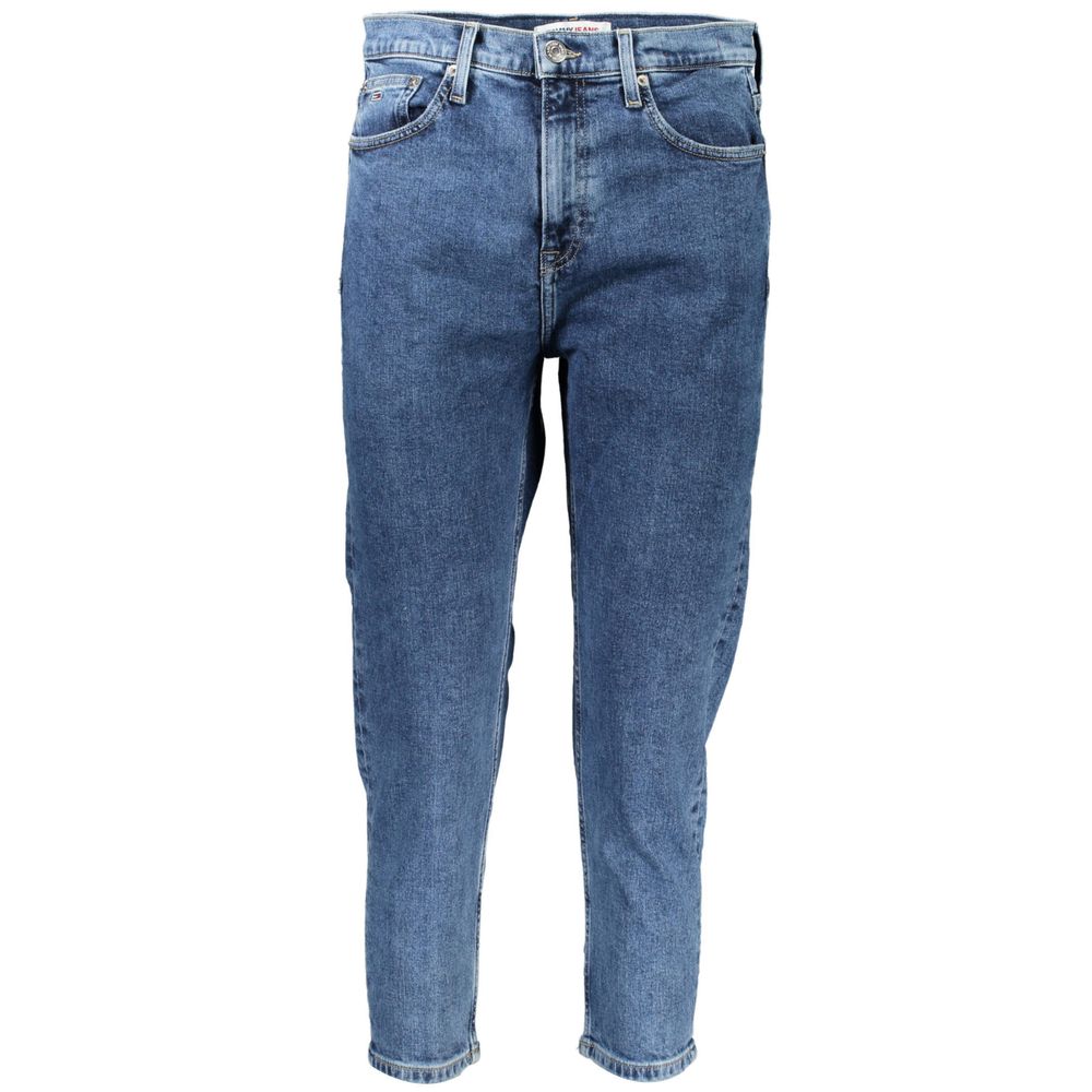 Jean et pantalon en coton bleu Tommy Hilfiger