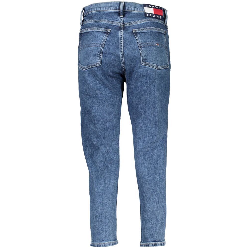 Jean et pantalon en coton bleu Tommy Hilfiger