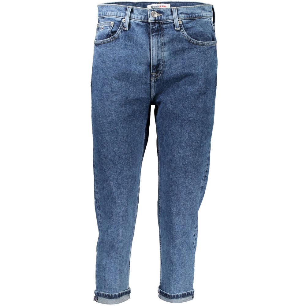 Jean et pantalon en coton bleu Tommy Hilfiger