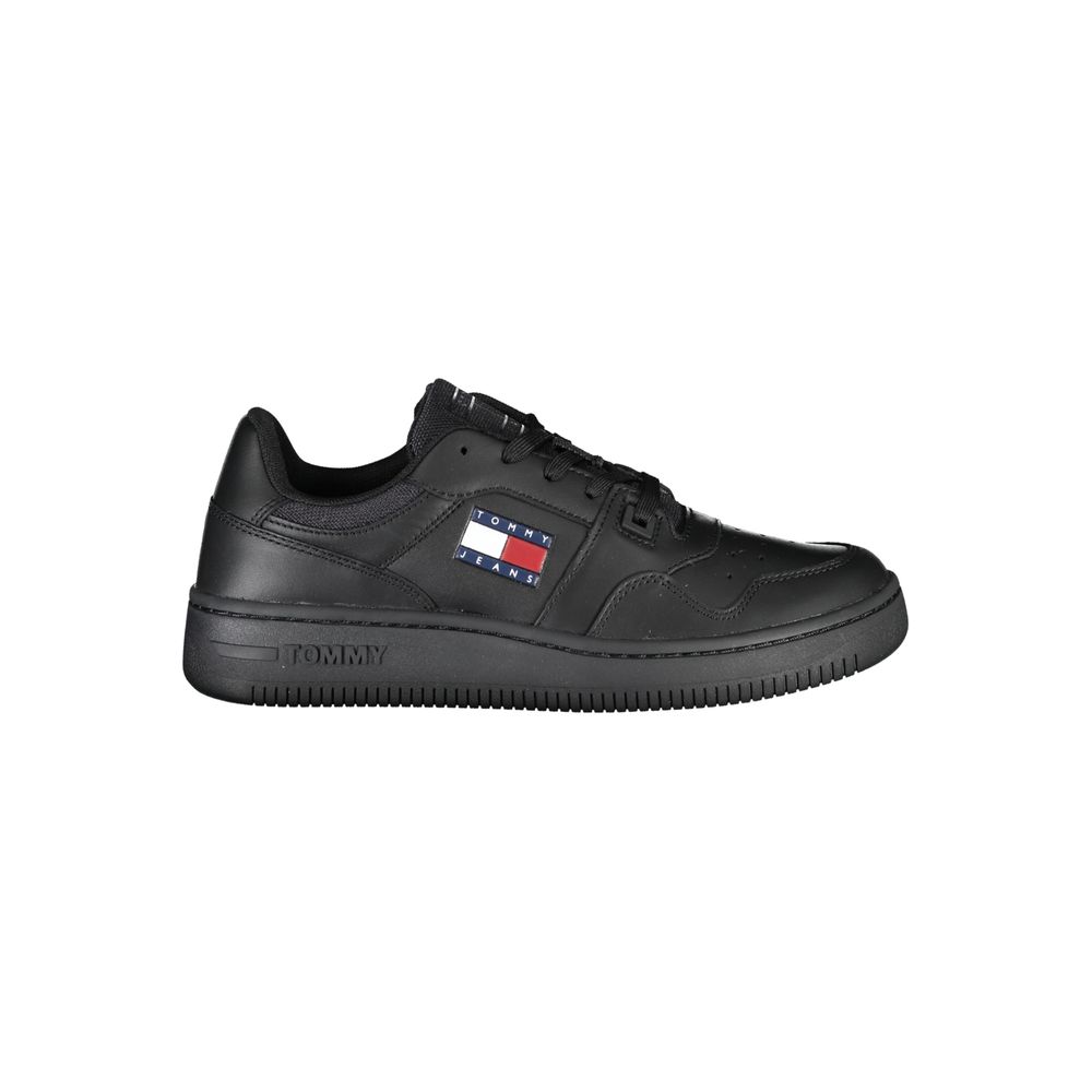Baskets noires en polyester Tommy Hilfiger