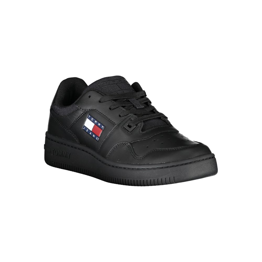 Baskets noires en polyester Tommy Hilfiger