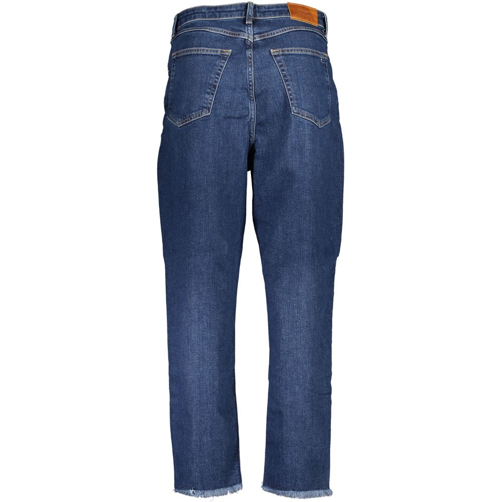 Jean et pantalon en coton bleu Tommy Hilfiger