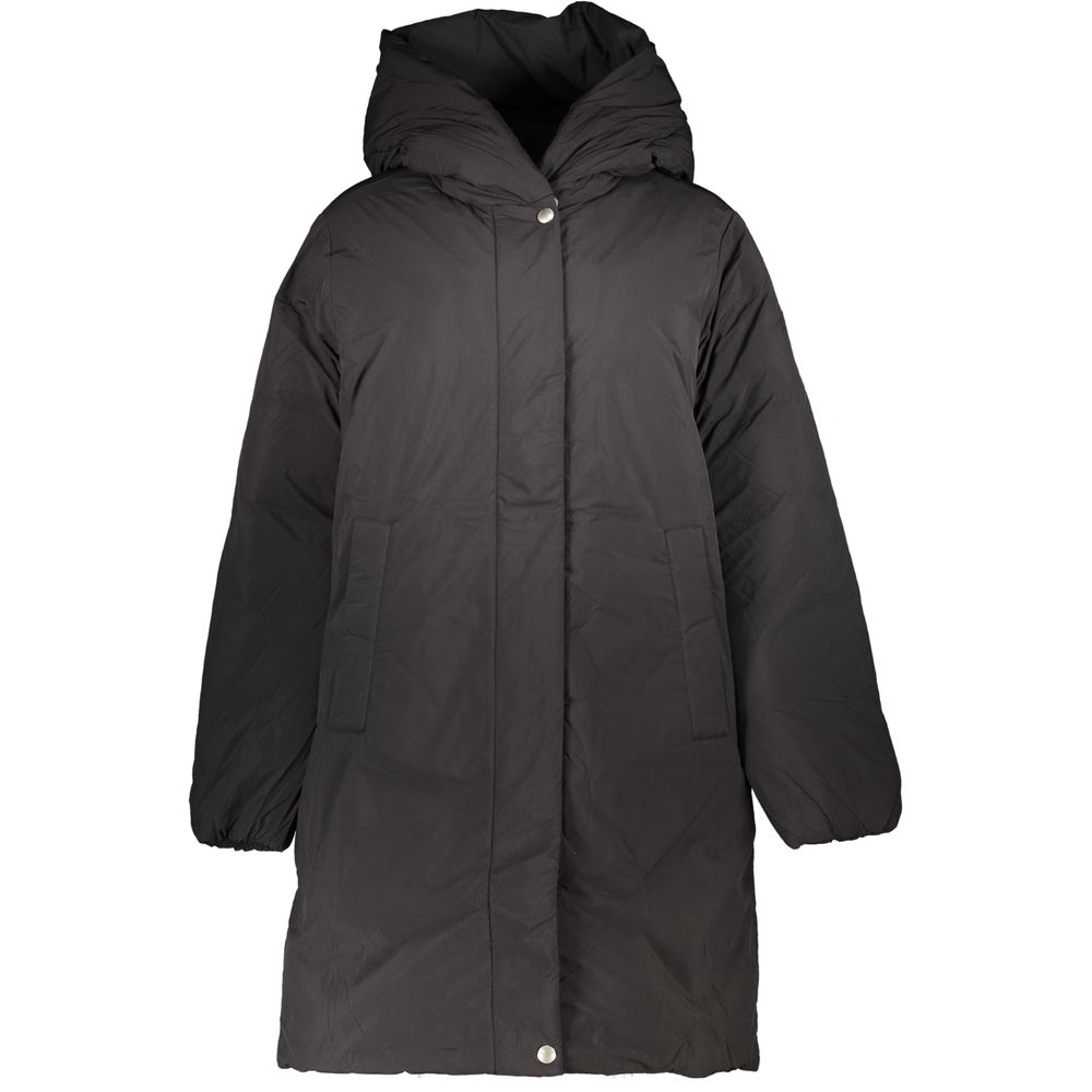 Vestes et manteaux en polyester noir Tommy Hilfiger