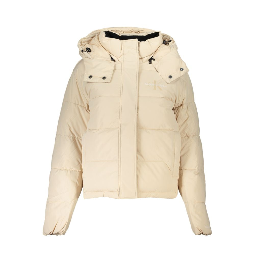 Vestes et manteaux en polyester beige Calvin Klein