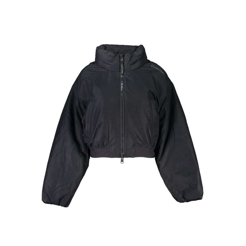 Vestes et manteaux en polyester noir Calvin Klein