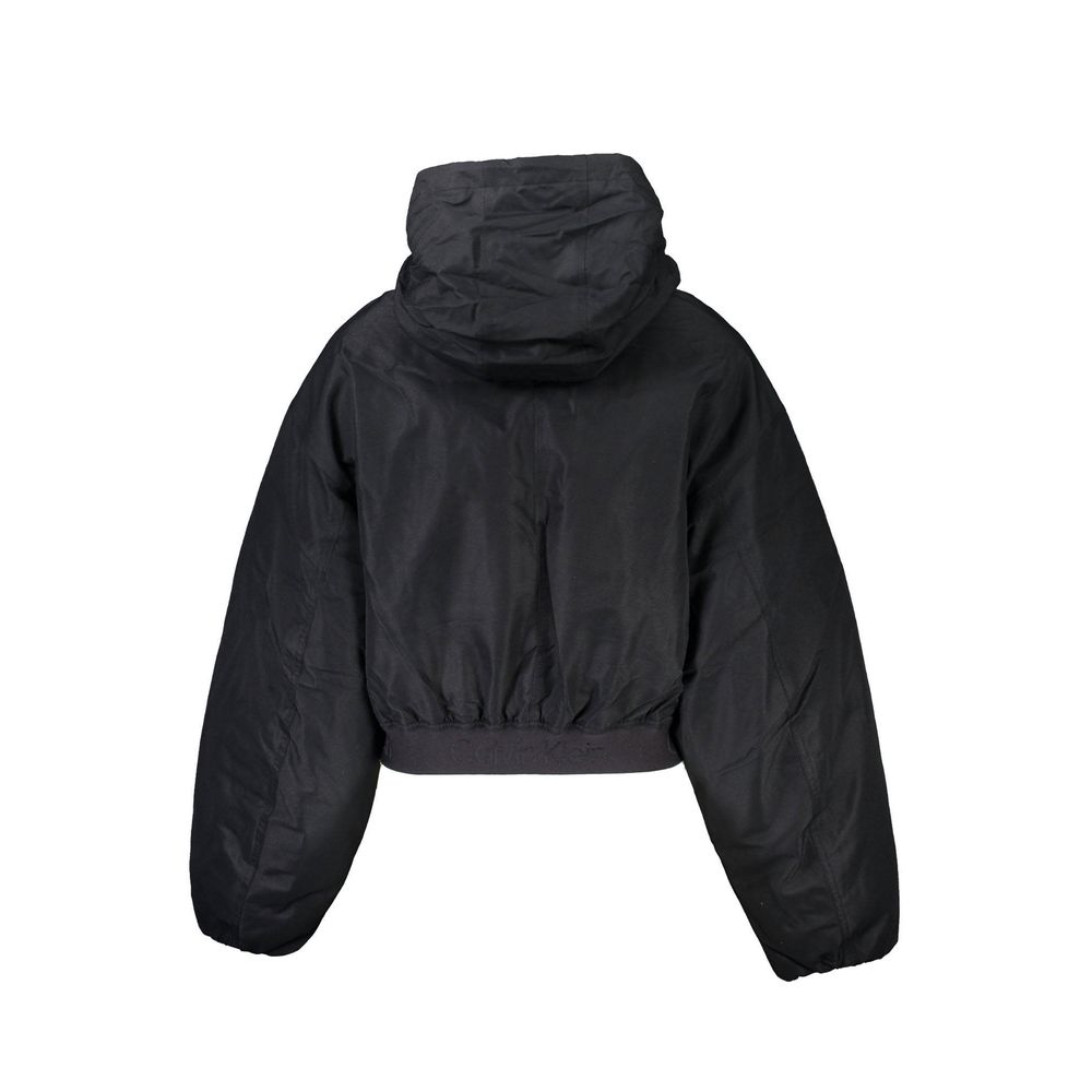 Vestes et manteaux en polyester noir Calvin Klein
