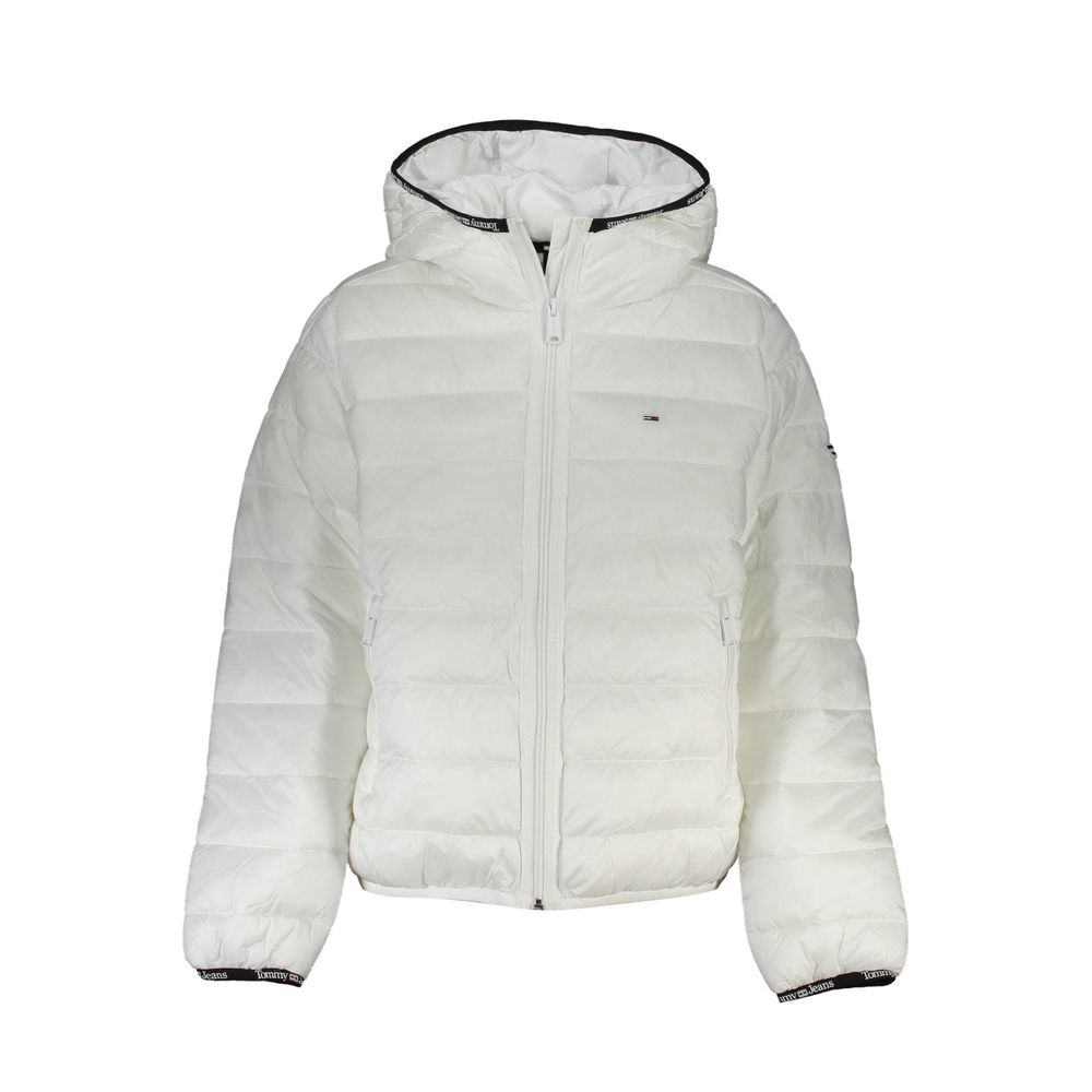 Vestes et manteaux en polyester blanc Tommy Hilfiger