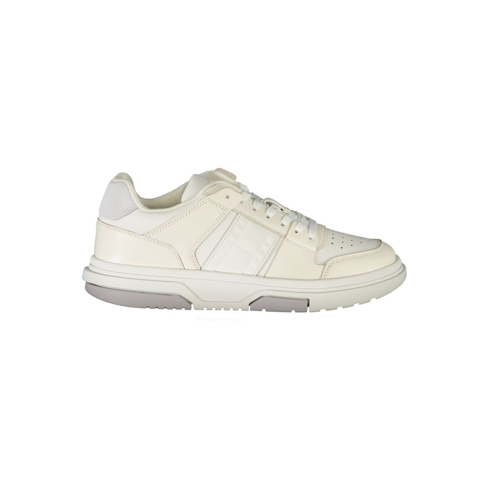 Baskets blanches en polyester Tommy Hilfiger