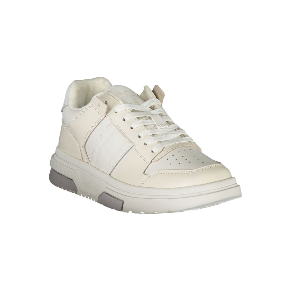 Baskets blanches en polyester Tommy Hilfiger