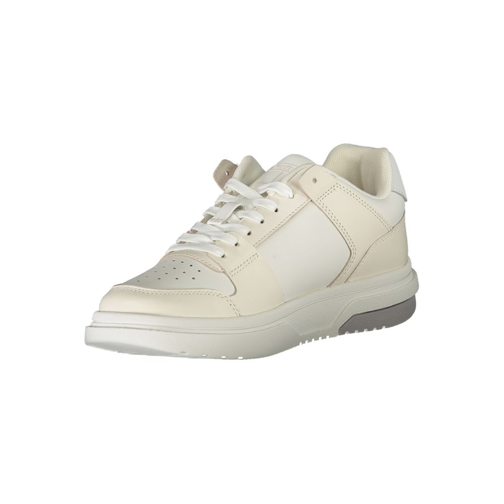 Baskets blanches en polyester Tommy Hilfiger