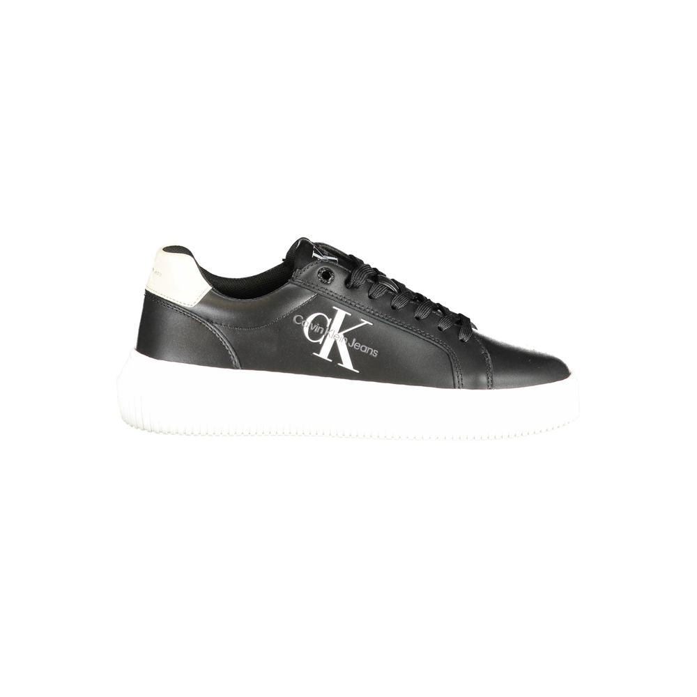 Baskets Calvin Klein noires en polyester