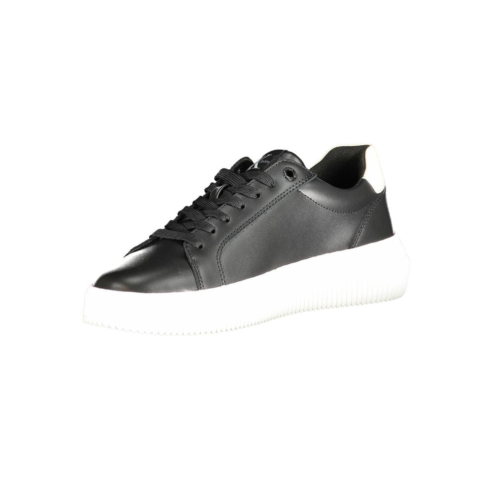 Baskets Calvin Klein noires en polyester