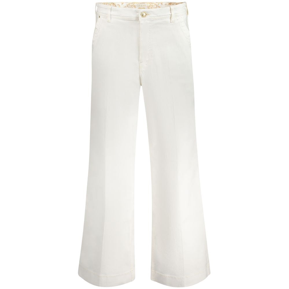 Guess Jeans Jean et pantalon en coton blanc