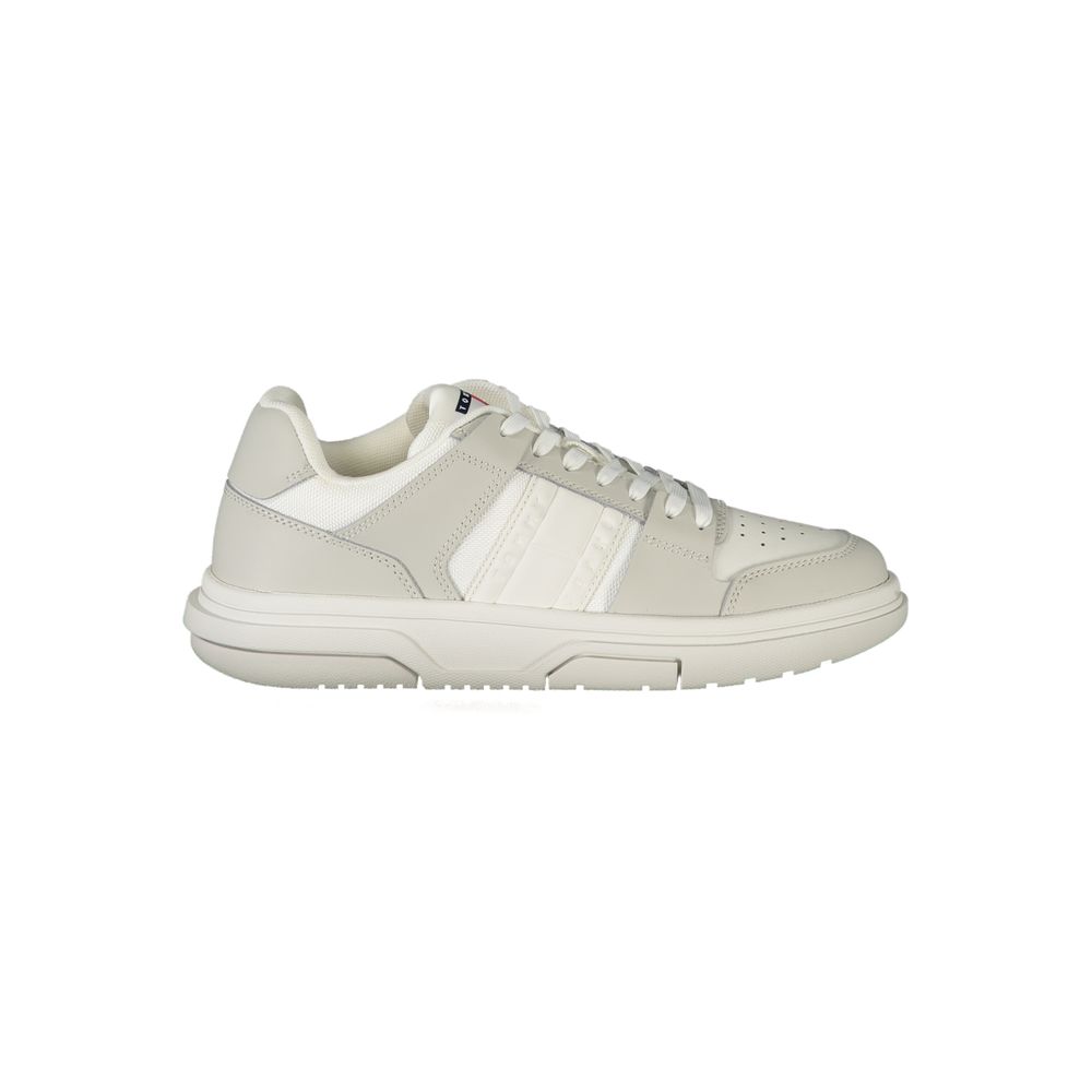 Baskets blanches en polyester Tommy Hilfiger