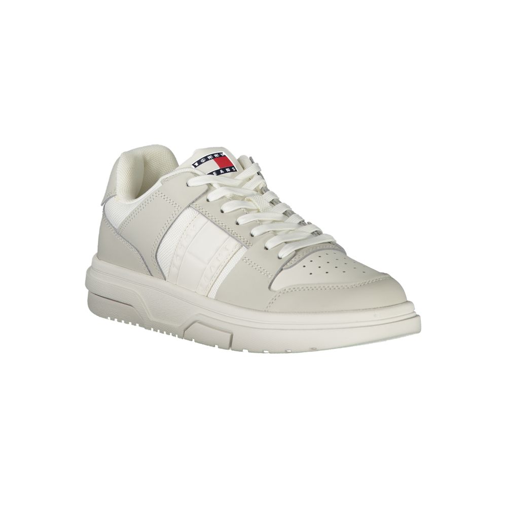 Baskets blanches en polyester Tommy Hilfiger