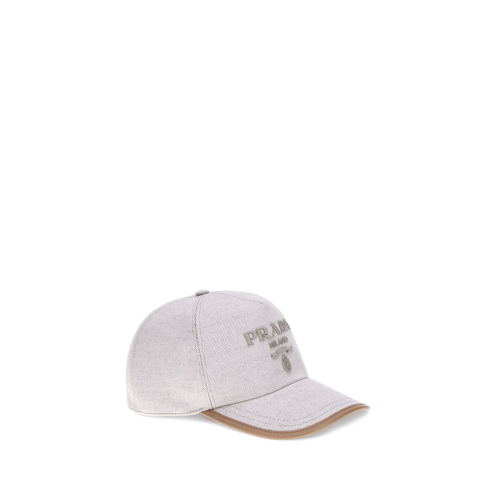 Casquette de baseball avec logo Prada