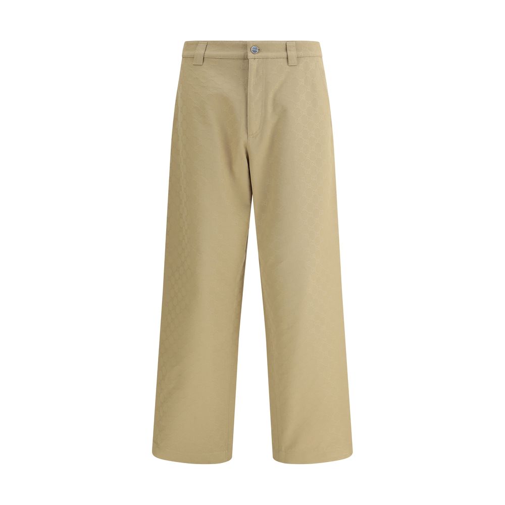Pantalon en coton Gucci