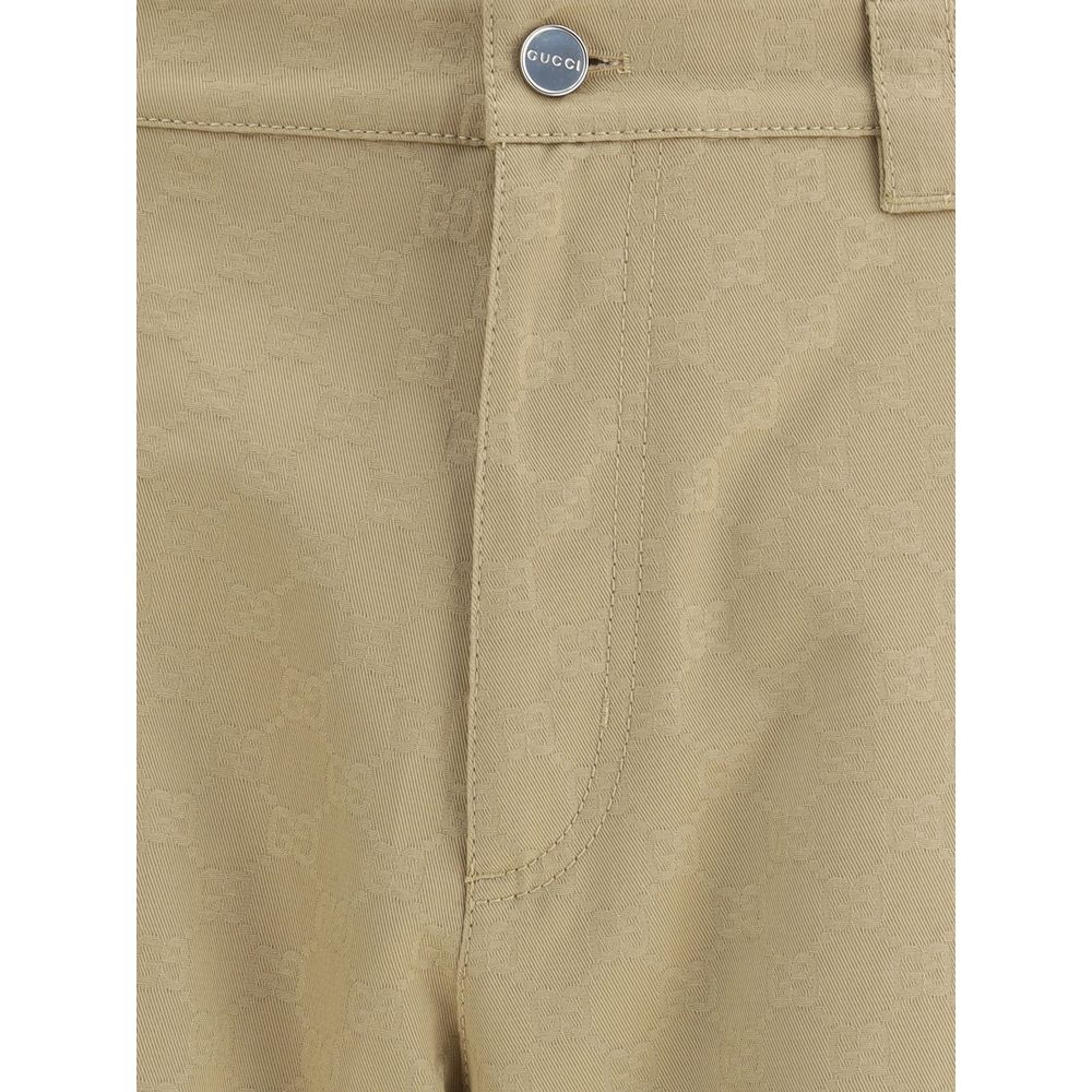 Pantalon en coton Gucci