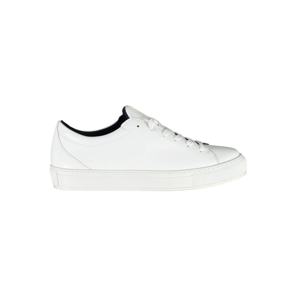 Baskets synthétiques blanches Tommy Hilfiger