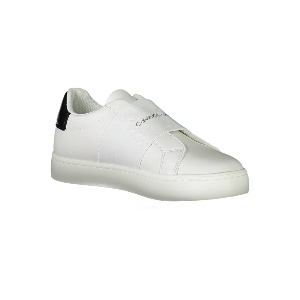 Baskets Calvin Klein en polyester blanc