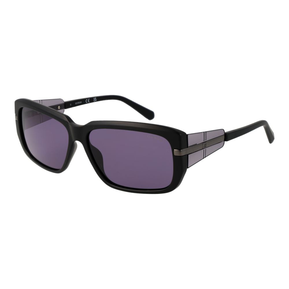 Lunettes de soleil Guess noires pour homme