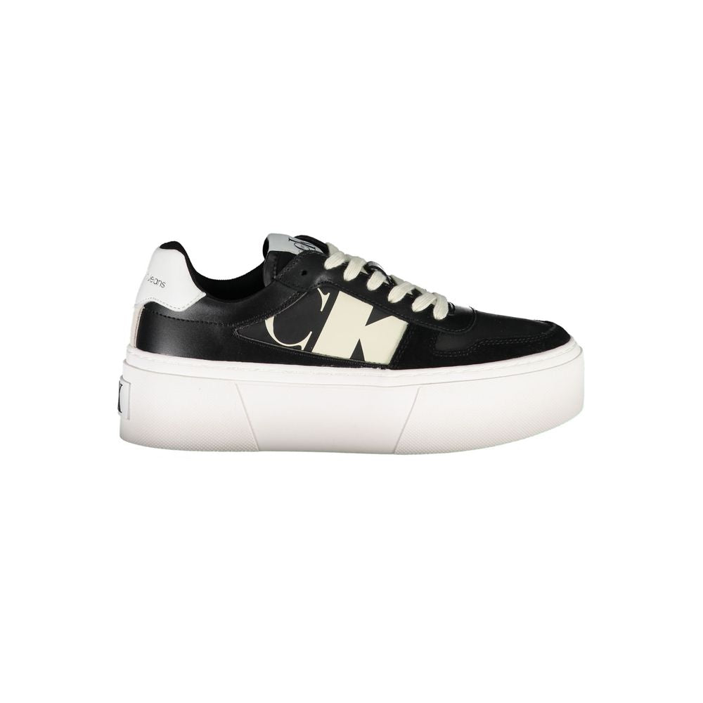 Baskets Calvin Klein noires en polyester
